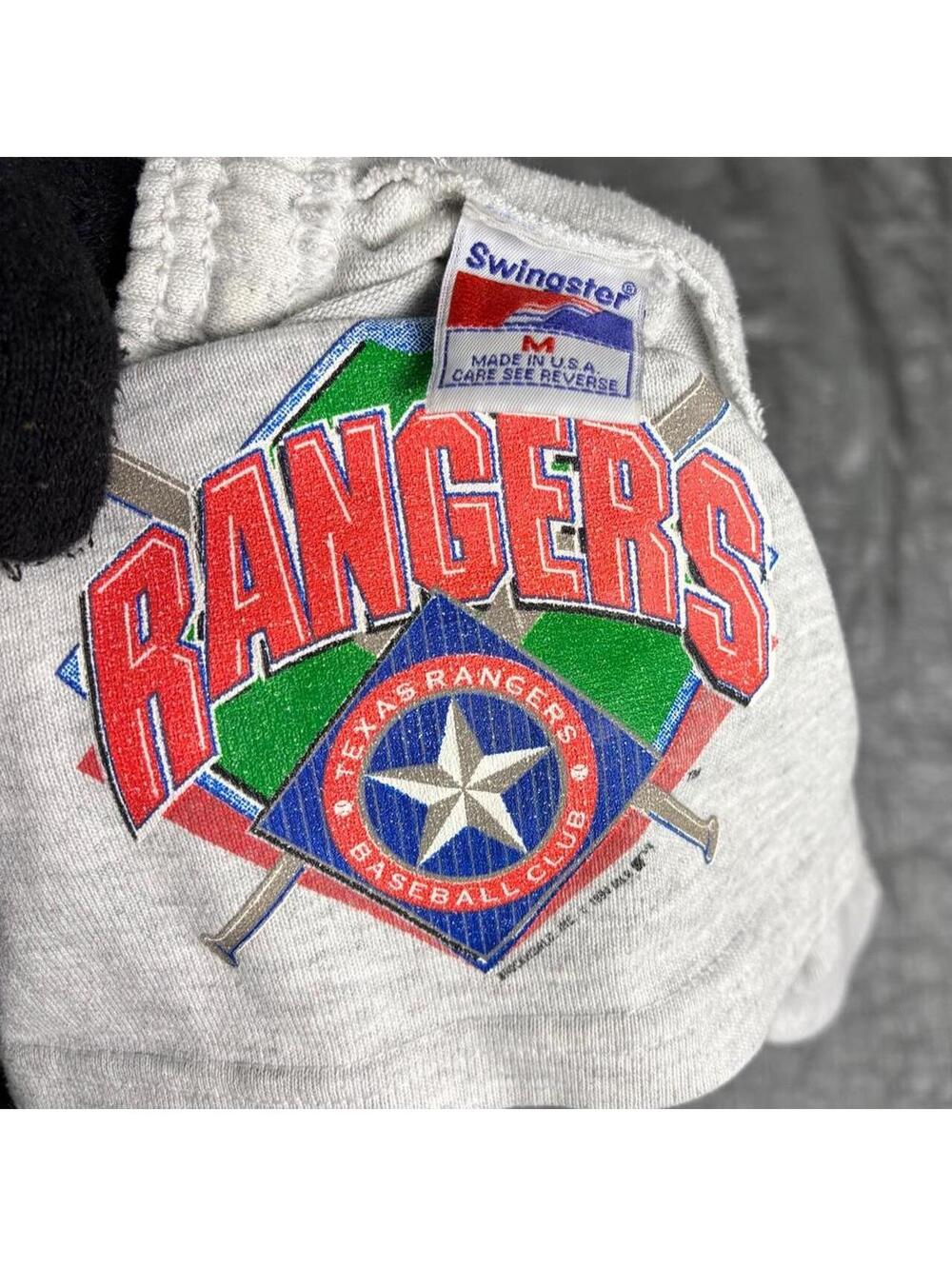 1994 MLB Texas Rangers baseball shorts